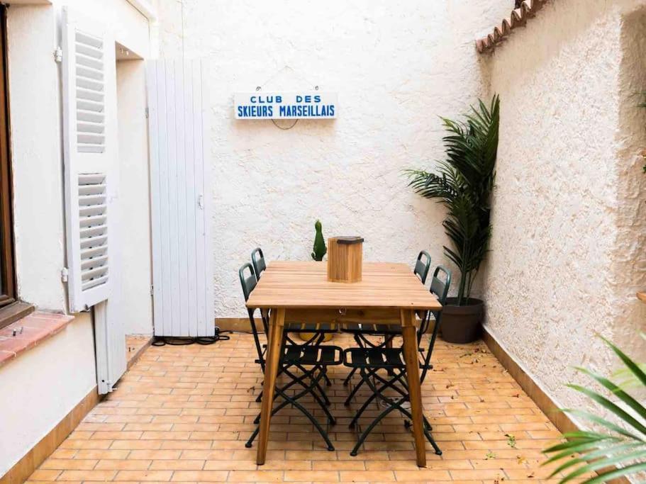 T2 47M2 Avec Terrasse - Proche Gare Marseille Lägenhet Exteriör bild